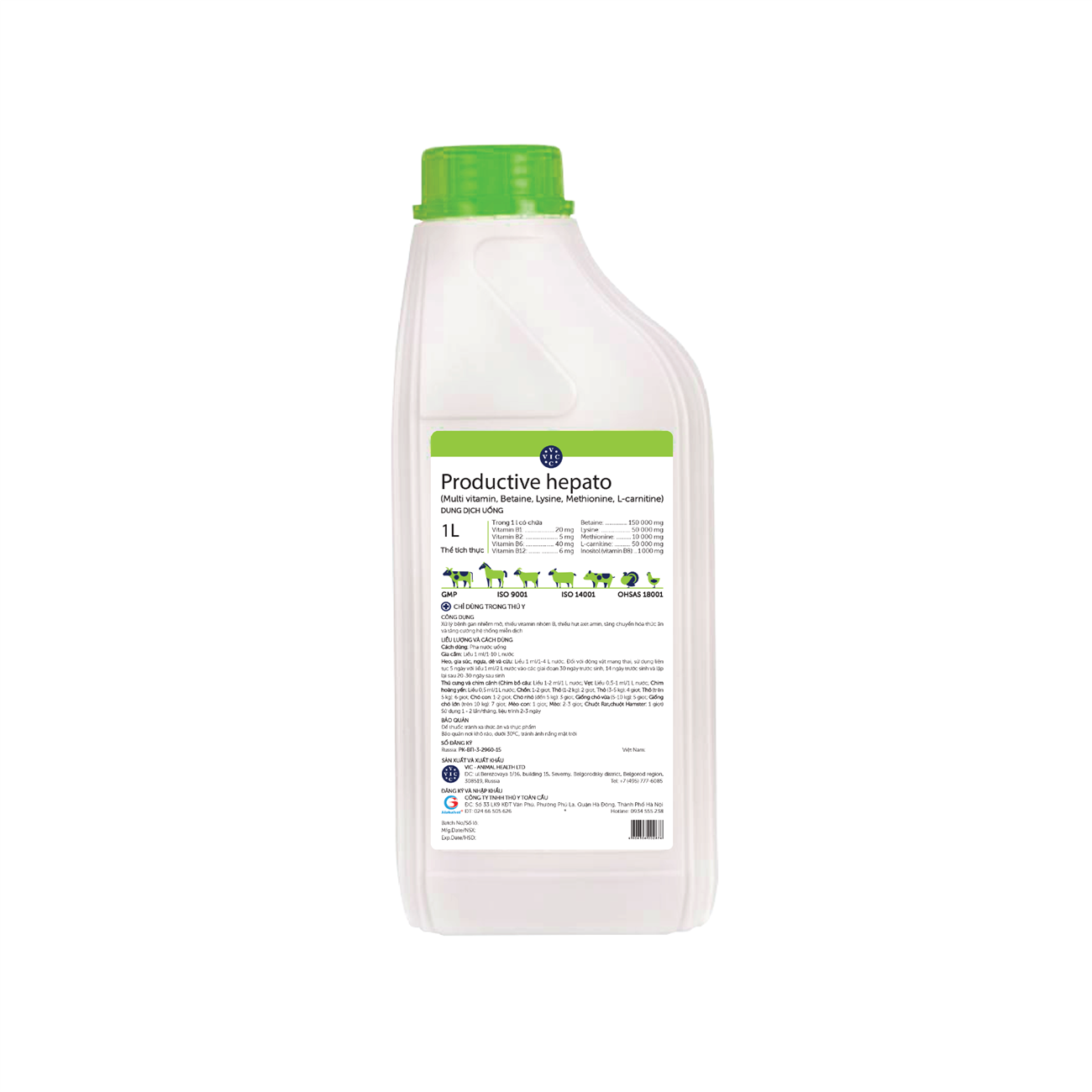 PRODUCTIVE HEPATO - GIẢI ĐỘC GAN THẬN SIÊU TỐC 